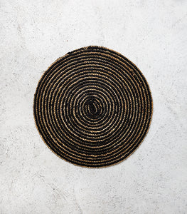 Round Placemat / Simply Black