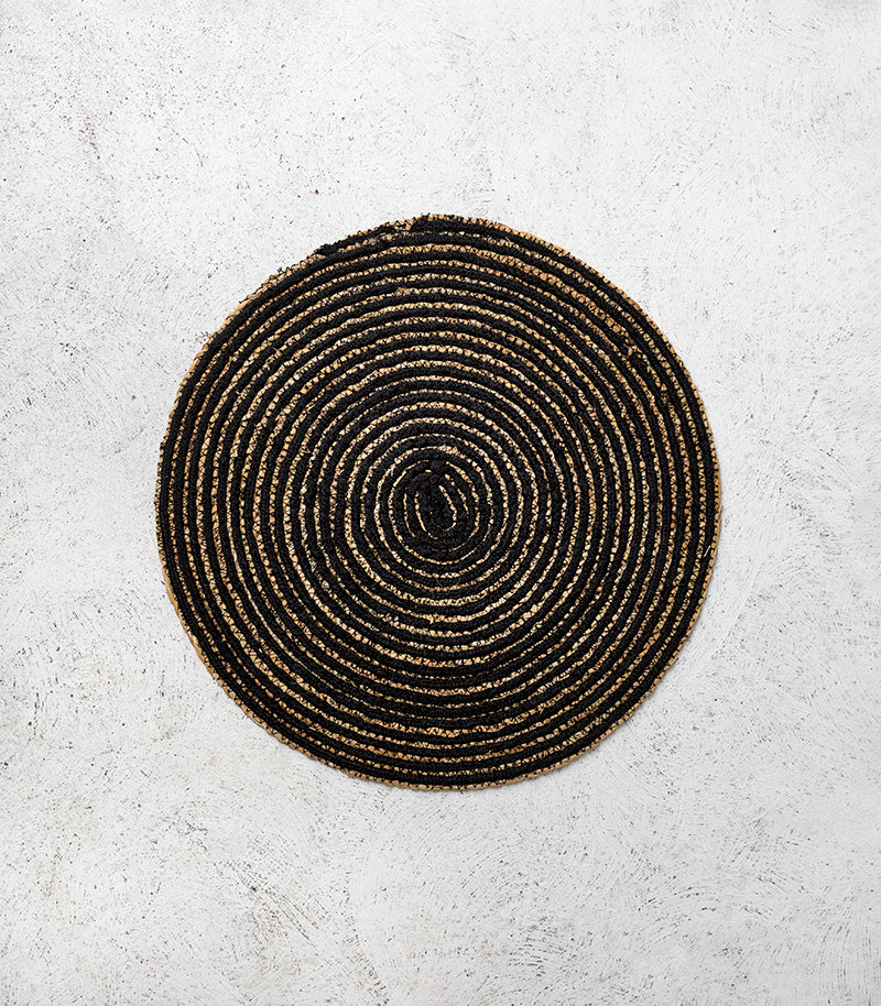 Round Placemat / Simply Black
