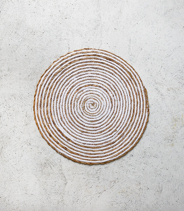 Round Placemat / Simply White
