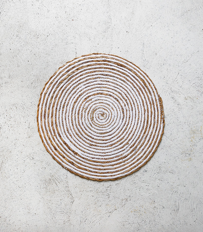 Round Placemat / Simply White