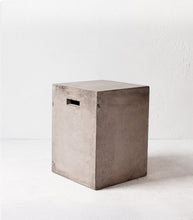 Rectangle concrete stool