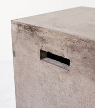 Rectangle concrete stool