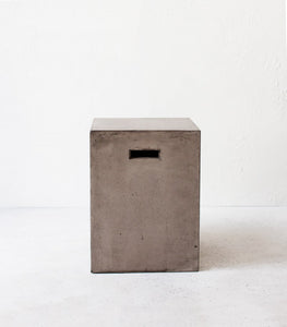 Rectangle concrete stool