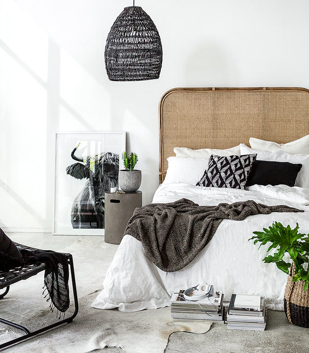 bedouin societe / Duvet Cover / Queen/  White